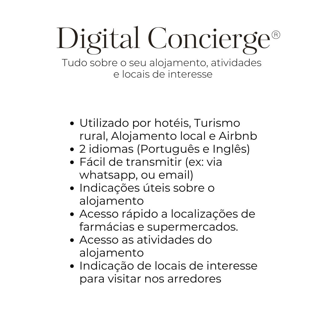 Digital Concierge - 2 Idiomas