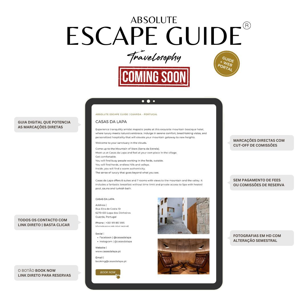 ABSOLUTE ESCAPE GUIDE | GOLD PRESENCE  | 1 ANO SUBSCRIÇÃO